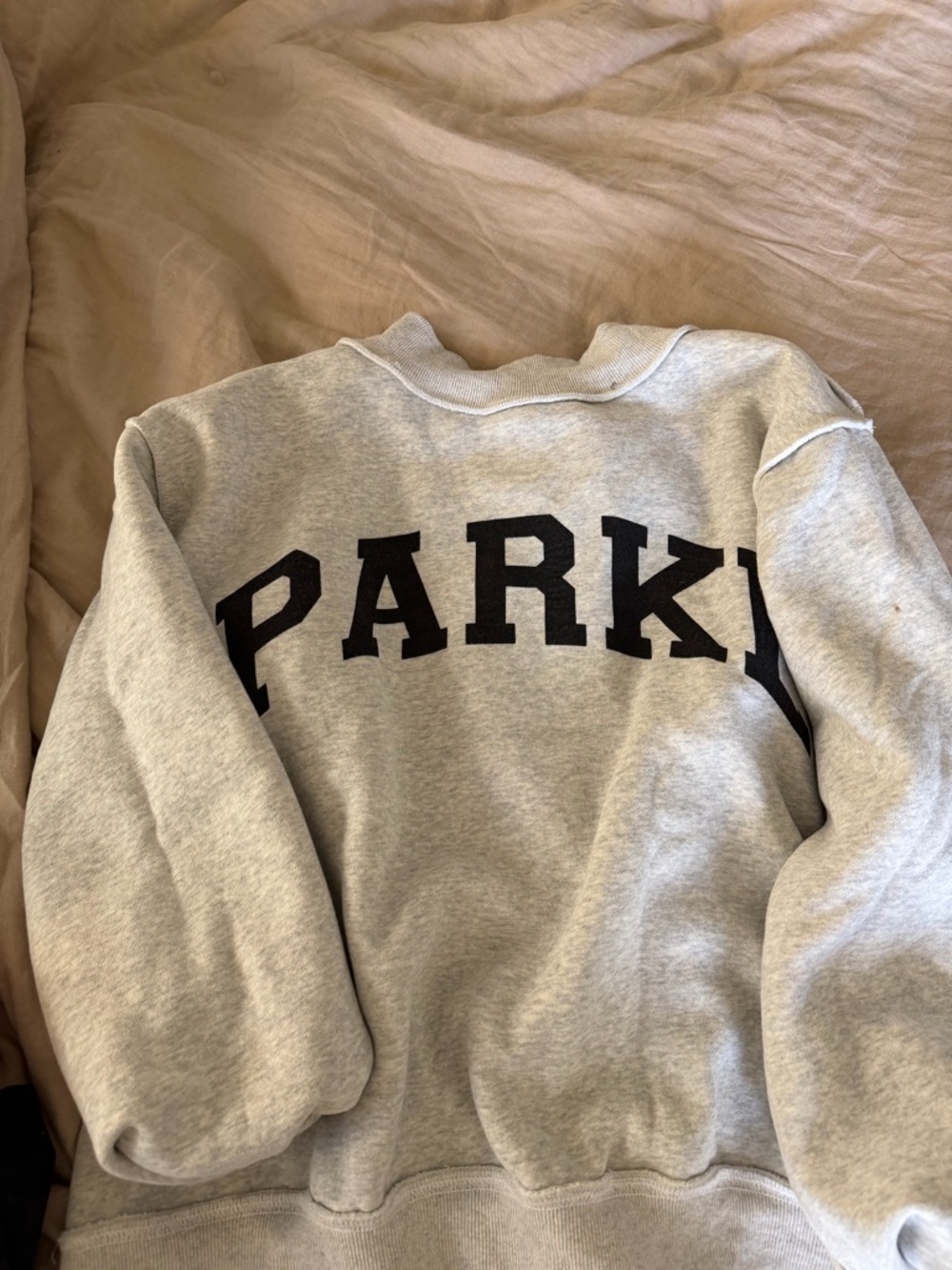PARKE/SET REVERSIBLE crewneck - Picture 2 of 2